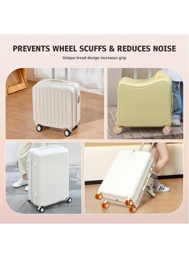 Luggage Compartment Wheel Protection Cover - Upgraded Anti Dust & Scratch Noise Reduction Carry On/Travel Suitcase Wheel Protector - Image 2